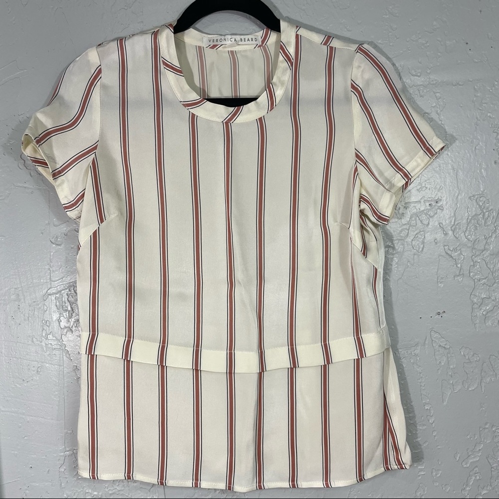 Veronica Beard silk blouse size 0
